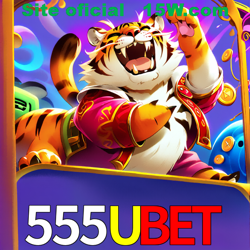 Imagem promocional da 555Ubet mostrando a plataforma e suas vantagens